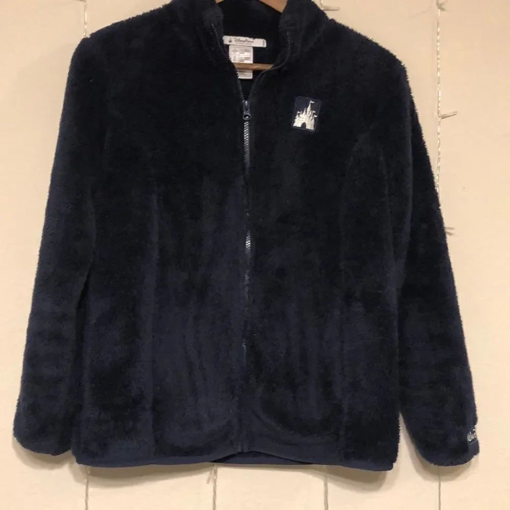 NWOT Disney Navy Blue Serpa Zip Up Jacket Size XS